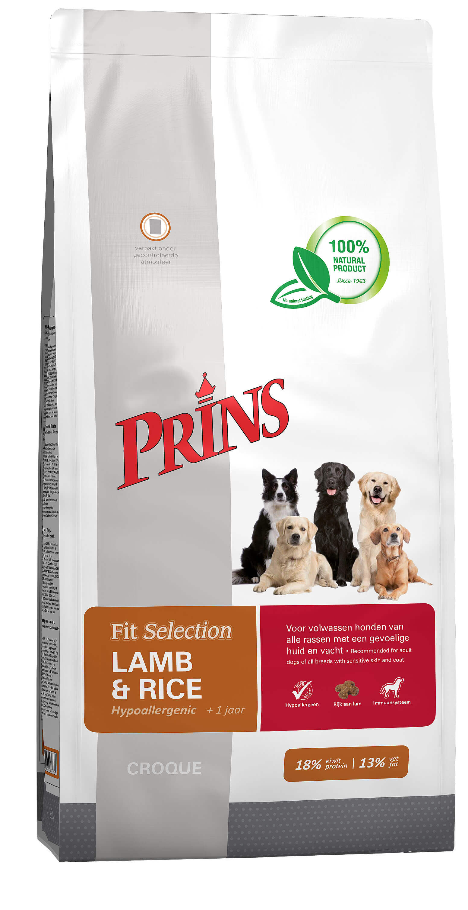 Prins Fit Selection mit Lamm und Reis Hundefutter