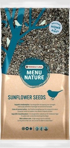 Versele-Laga Menu Nature Sunflower Seeds Sonnenblumenkerne Snack für Gartenvögel