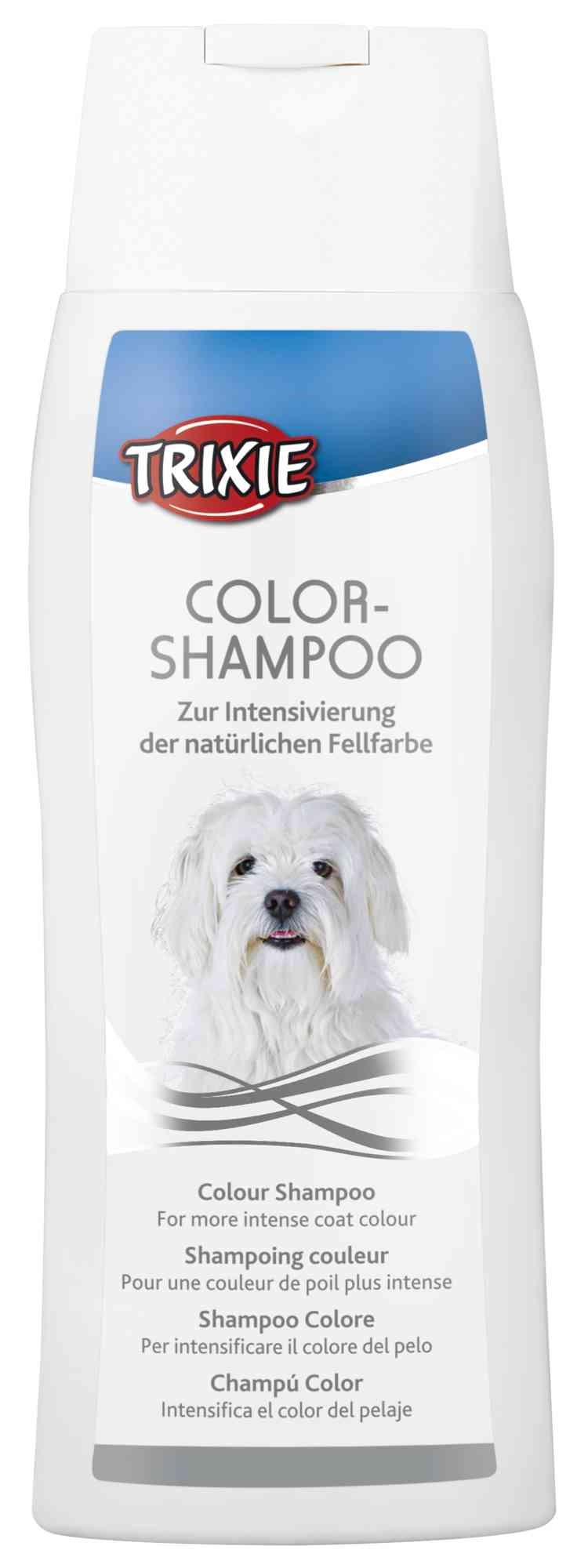 Colour Shampoo voor witte- of zwarte vacht voor de hond