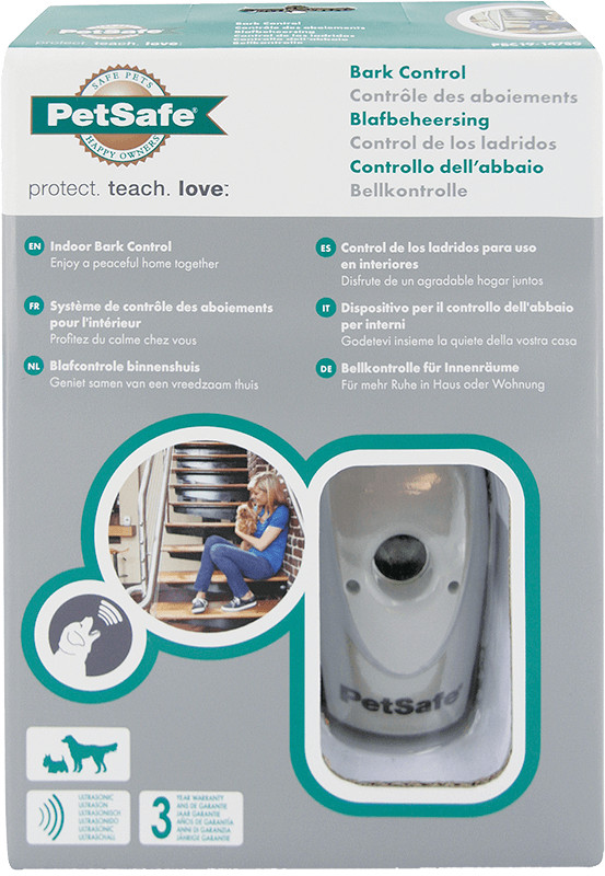 Petsafe Bark Indoor Control Ultrasonic Single Pack PBC19-14780 voor de hond