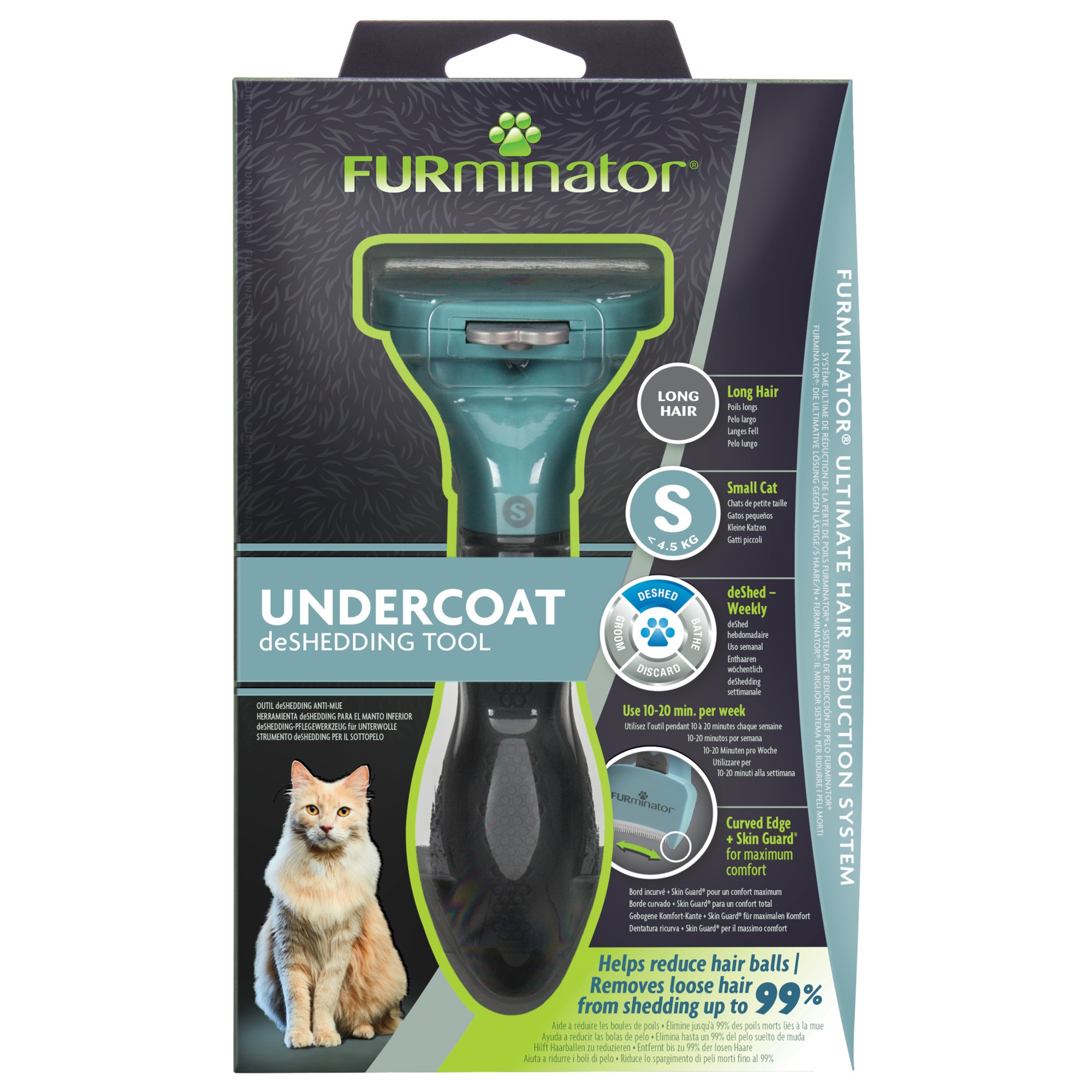 FURminator Kat lang haar