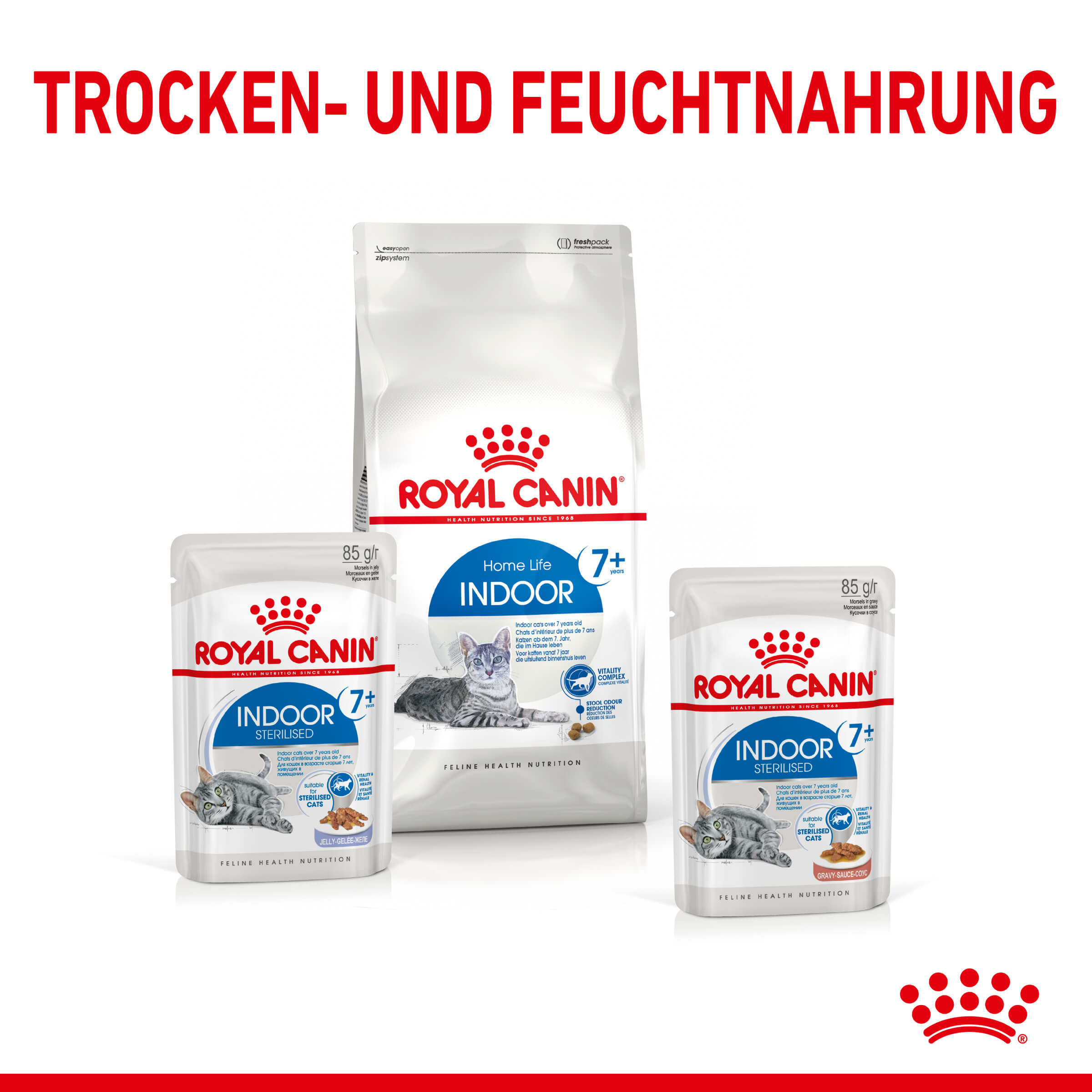 Royal Canin Indoor 7+ Sterilised kattenvoer x12