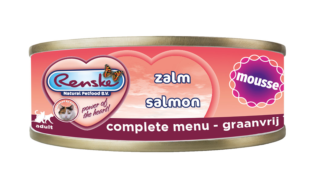 Renske Kat Verse Zalm Mousse 100 gram