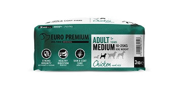 Euro Premium Adult Medium Chicken & Rice Hundefutter