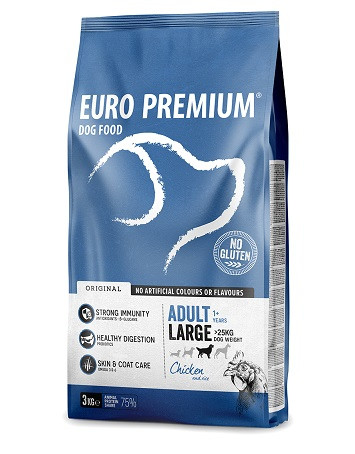 Euro Premium Adult Large mit Huhn & Reis Hundefutter