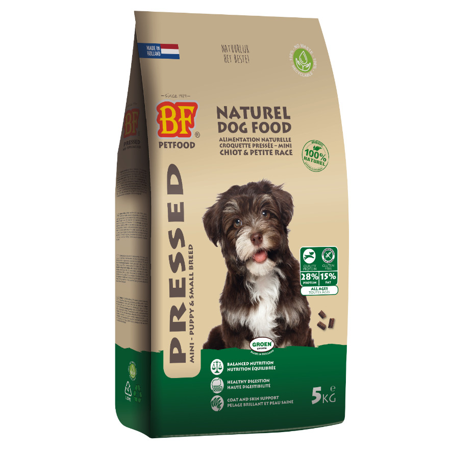 BF Petfood Mini Puppy, Small & Medium Gepresstes Hundefutter