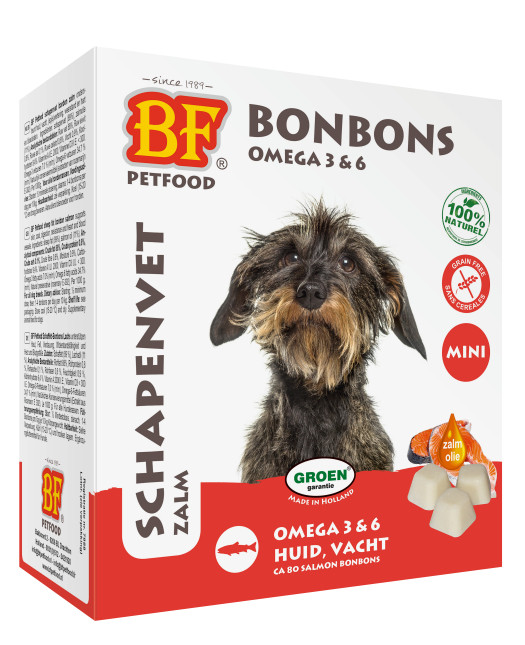 BF Petfood Schaffett Mini Bonbons Lachs