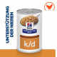 Hill’s Prescription Diet K/D Kidney Care Nassfutter für Hund (Dose)