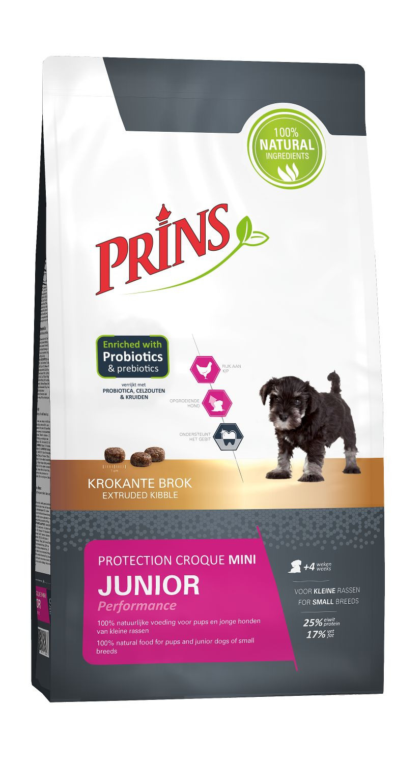 Prins Protection Croque Mini Junior Performance hondenvoer