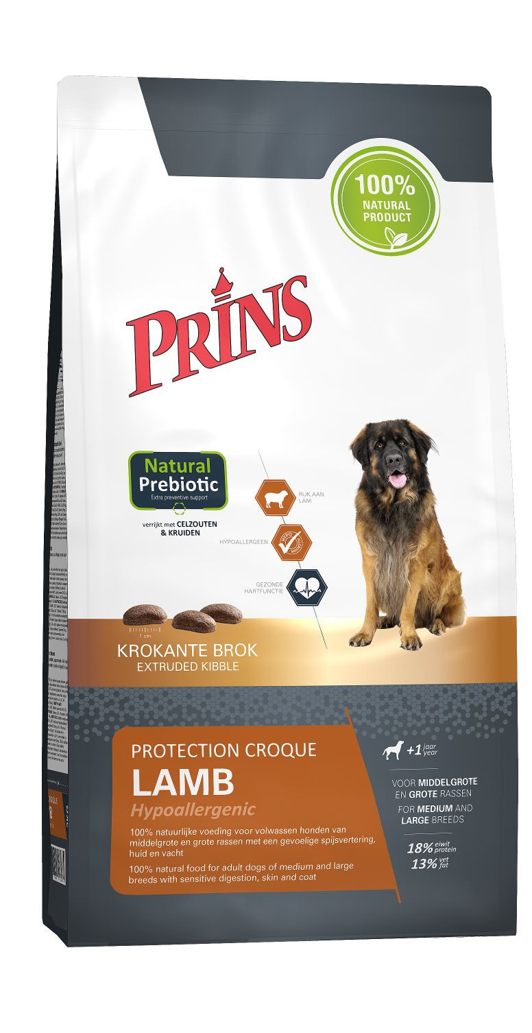 Prins Protection Croque Hypoallergenic met lam hondenvoer