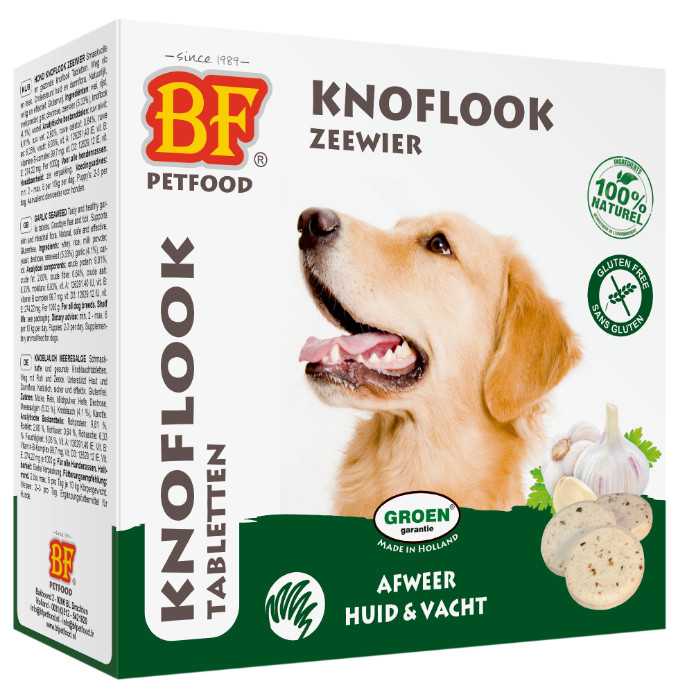 BF Petfood Knoblauchtabletten - Algen Hundesnack