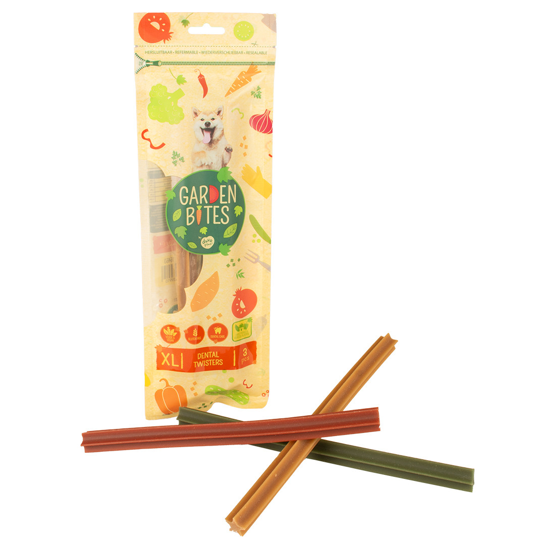 Garden Bites dental sticks hondensnack