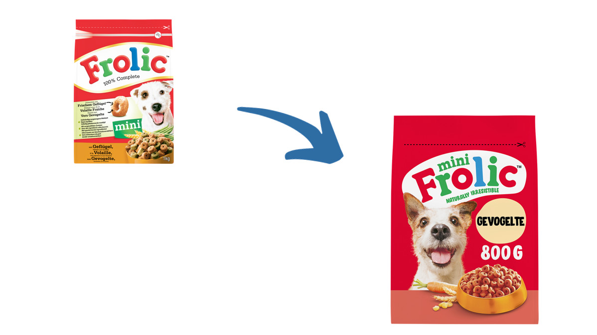 Frolic Mini mit Geflügel Hundefutter