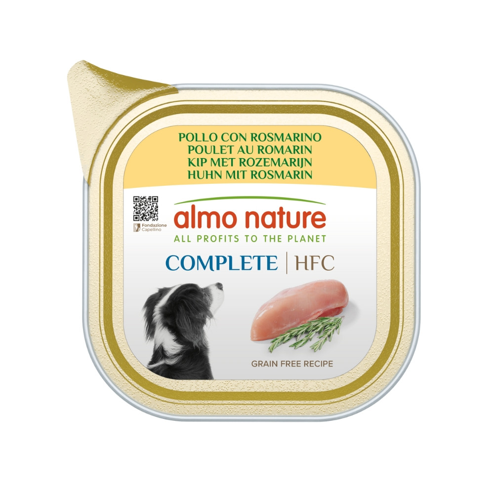 Almo Nature HFC Complete kip en varken natvoer hond (150 g)