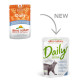 Almo Nature Daily mit Kabeljau und Garnelen Katzen-Nassfutter (70 g)