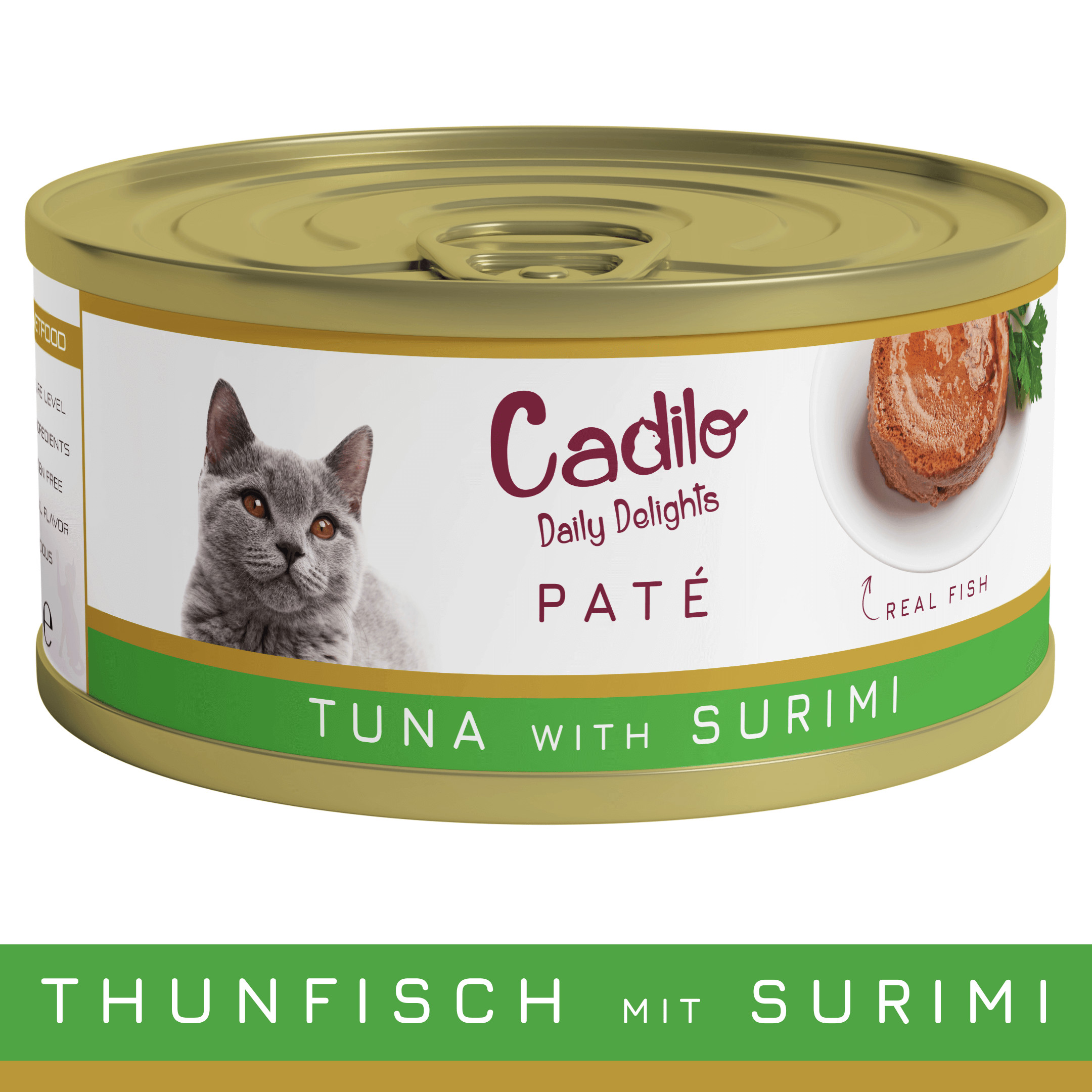 Cadilo met surimi paté natvoer kat (70 g)