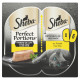 Sheba Perfect Portions Edle Pastete mit Huhn Nassfutter Katze (6 x 37,5 g)