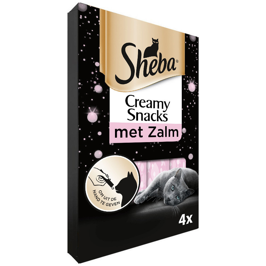 Sheba Creamy Snacks Zalm Kattensnacks