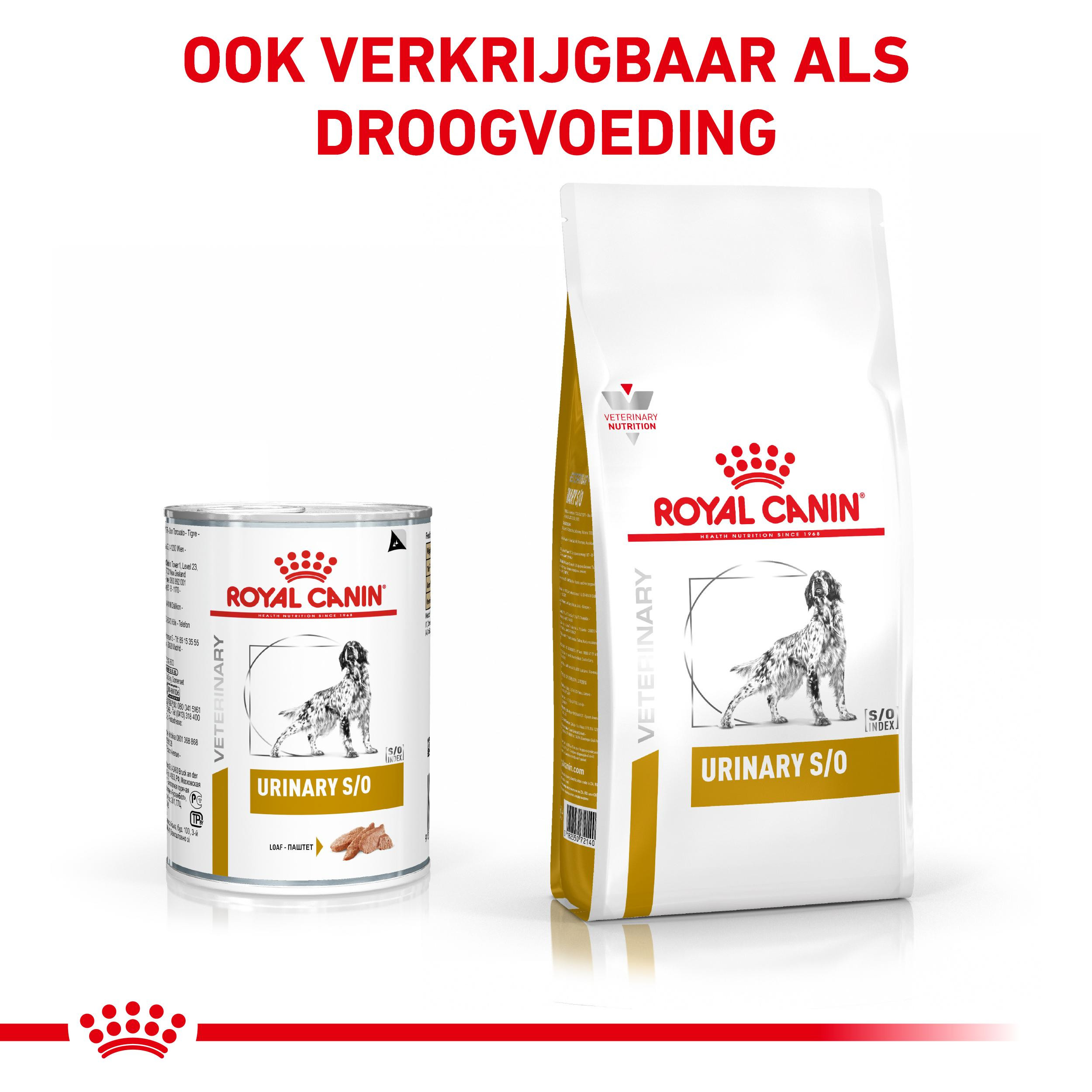 Royal Canin Veterinary Urinary S/O Loaf Hunde-Nassfutter