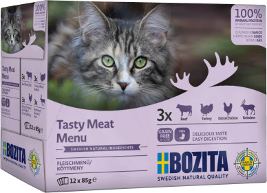 Bozita vlees multipack natvoer kat