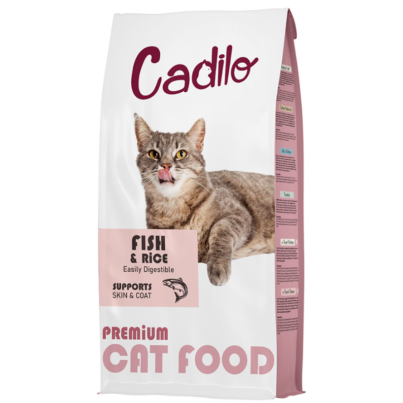 Cadilo Adult met vis en rijst - premium kattenvoer